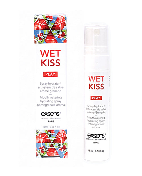 Exsens Wet Kiss Moisturizing Saliva Spray - Pomegranate 15 ml