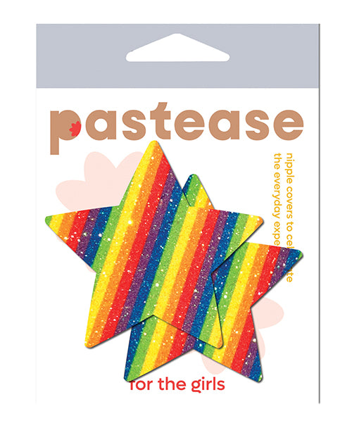 Pastease Glitter Star - Rainbow O/S