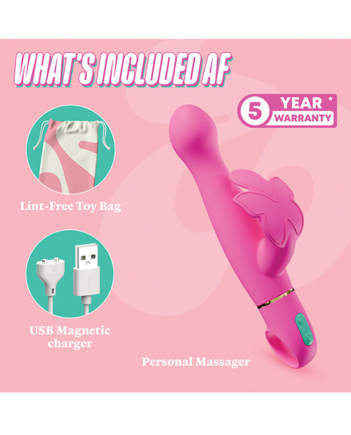 Aria - Naughty AF 2.0 - Rechargeable Vibe - Plum