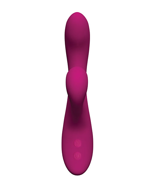 Blush Quinn Rabbit Vibrator - Burgundy