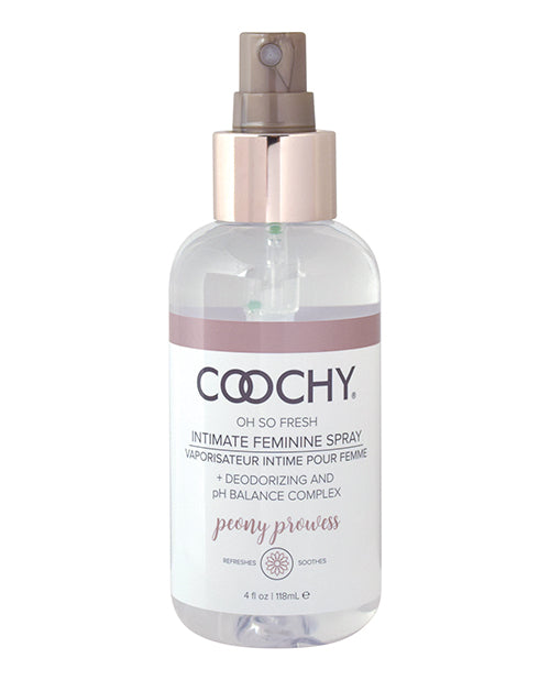 COOCHY Feel Fresh Intimate Spray - 4 oz Peony Prowess