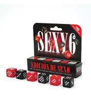 Sexy 6 Dice Game Sex Edition - Spanish Version