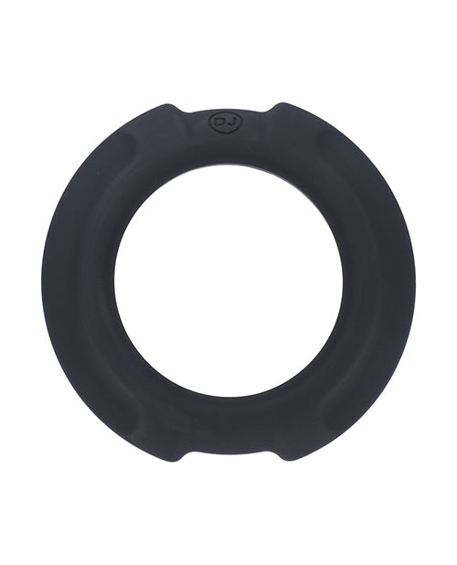 OptiMale FlexiSteel Cock Ring - 43 mm Black