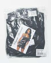 Mari Mesh & Crochet Lace Underwire Babydoll w/G-String 2 pc Set - Black SM