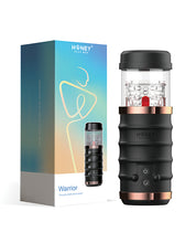 Warrior Auto Thrusting Male Masturbator - Black
