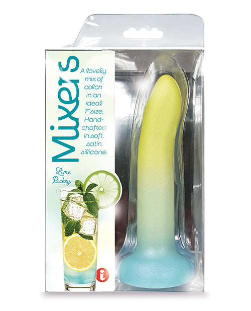 Glittergasm 8.5" Dildo - Blue/Green/Purple