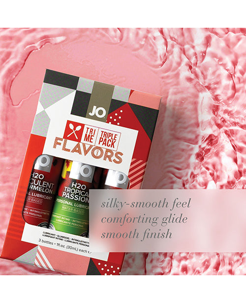 JO Tri-Me Triple Pack - Flavors Various Gift Set 1 oz