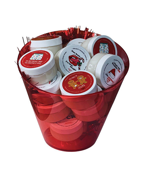 Kama Sutra Holiday Massage Candles Prepack Bowl