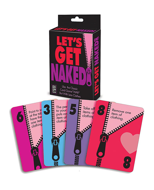Let's Get Naked Party Card Game