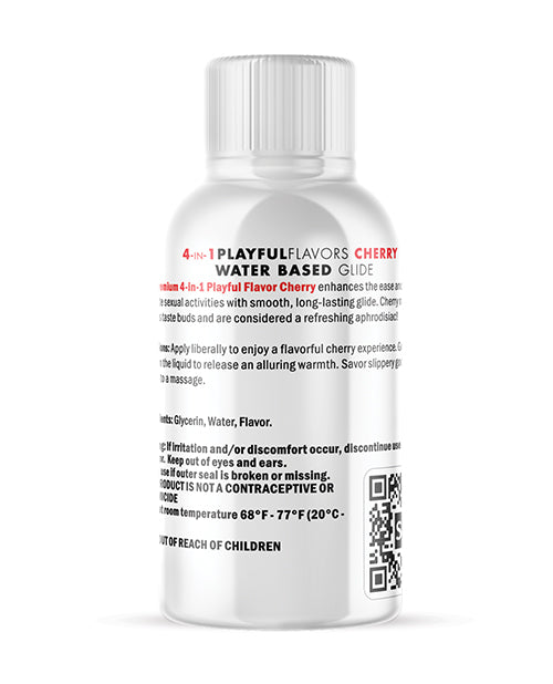 Swiss Navy 4 in 1 Playful Flavors Poppin Wild Cherry - 1 oz