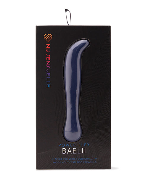 Nu Sensuelle Baelii Flexible G Spot Vibe 20 Function - Navy