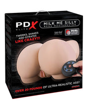 PDX Elite Milk Me Silly Mega Masturbator - Brown