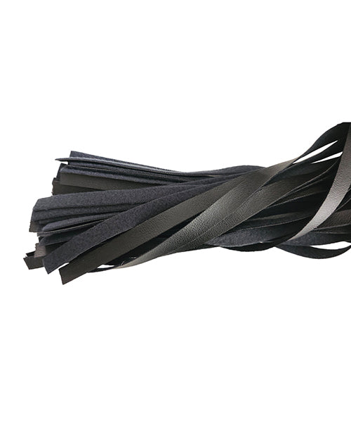 Rouge Fetish Play Vegan Flogger - Black