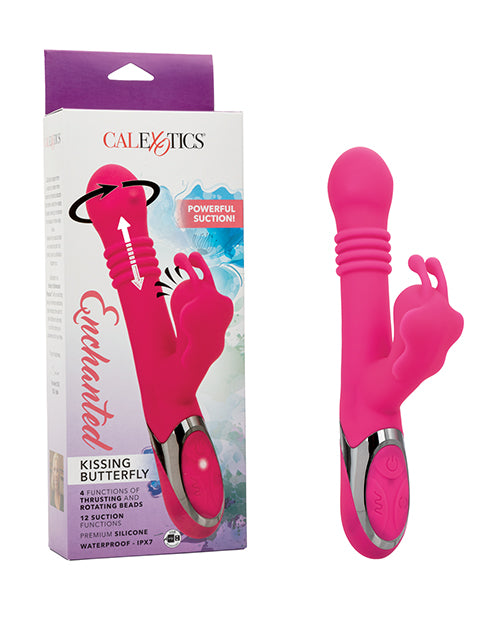 Enchanted Kissing Butterfly Vibrator - Pink