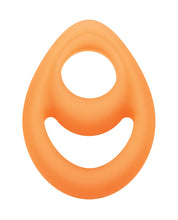 Alpha Liquid Silicone Glow in the Dark Teardrop Cock Ring
