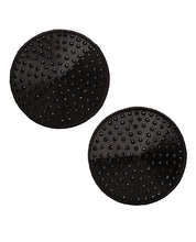 Radiance Round Pasties Black O/S