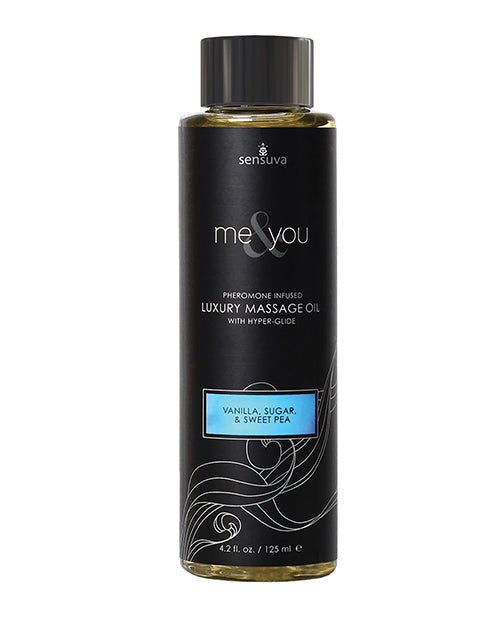 Sensuva Me & You Massage Oil - 4.2 oz Sweet Temptation