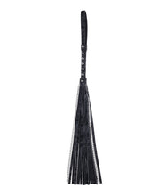 Sportsheets Velvet Noir Chain Flogger - Black