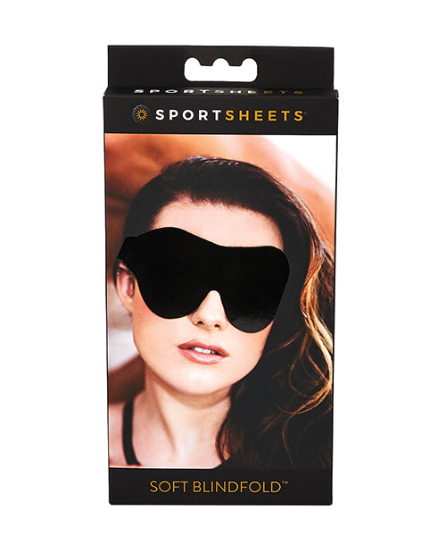 Sportsheets Soft Blindfold - Black