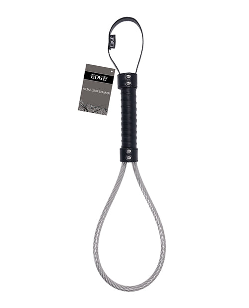 Edge Metal Loop Spanker - Silver
