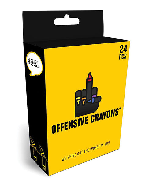 Wood Rocket Offensive Crayons
