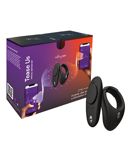 We-Vibe Moxie+ & Bond Tease Us Special Edition - Black