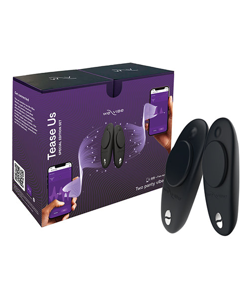 We-Vibe Moxie+ & Moxie+ Tease Us Special Edition - Black