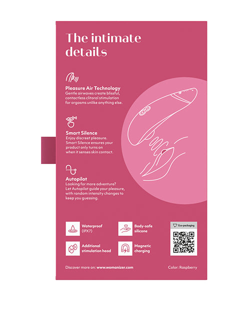 Womanizer Premium 2 - Raspberry