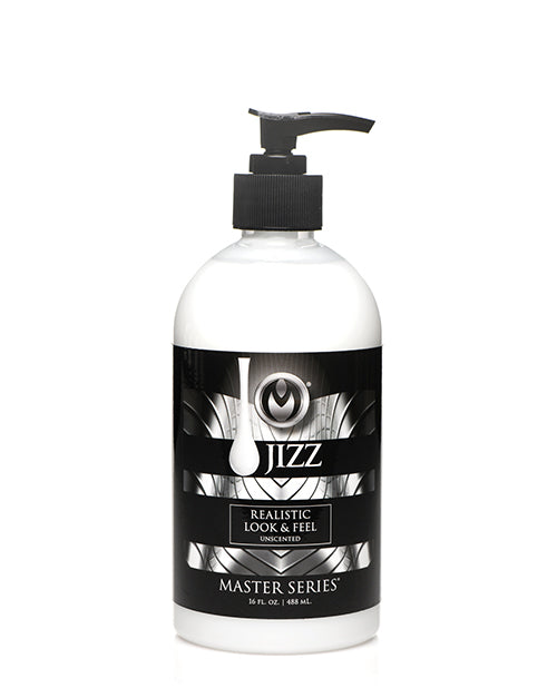 Master Series Unscented Jizz Water Based Body Glide - 16 oz
