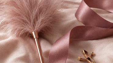 A soft feather tickler