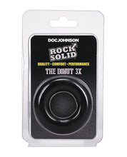 Rock Solid 3' Black Donut Ring