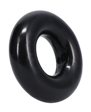 Rock Solid 3' Black Donut Ring