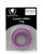 Spartacus Rubber Cock Ring Set - Purple Pack of 3