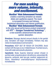 Max Size Male Enhancement Cream - 5 oz Tube