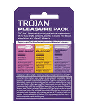 Trojan Pleasure Condoms - Asst. Box of 3