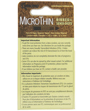 Kimono Textured Ribbed+Sensi Dots Condoms - Box of 3