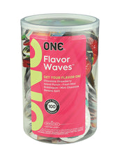 One Condoms Flavor Waves Display - Display of 100