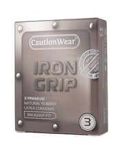 Caution Wear Iron Grip Snug Fit - Pack of 3