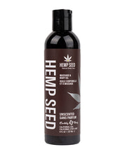 Earthly Body Edible Massage Oil - 8 oz Pineapple