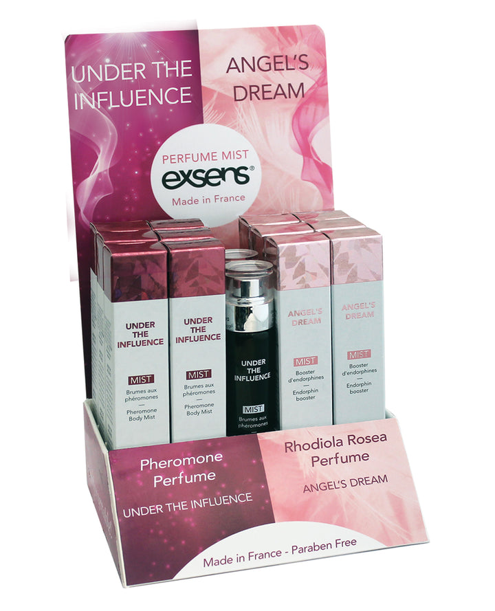 EXSENS of Paris Perfume Mist - Display of 13 w/2 Testers