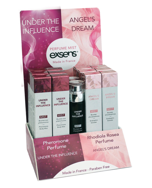 EXSENS of Paris Perfume Mist - Display of 13 w/2 Testers