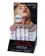 EXSENS of Paris Arousal Gel POS Display of 12 w/Testers