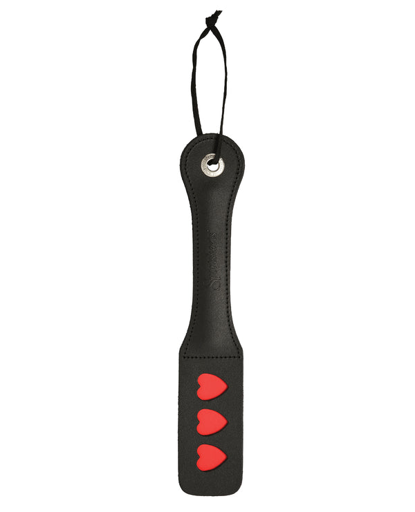 Sportsheets 12' Leather Heart Impression Paddle