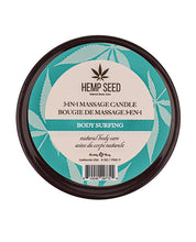 Earthly Body Summer 2025 3 in 1 Massage Candle - 6 oz Body Surfing