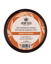 Earthly Body  Summer 2025 3 in 1Massage Candle - 6 oz Fresh Squeezed