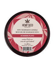 Earthly Body  Summer 2025 3 in 1 Massage Candle - 6 oz Summer Fling