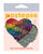 Pastease Color Changing Flip Sequins Heart - Rainbow O/S