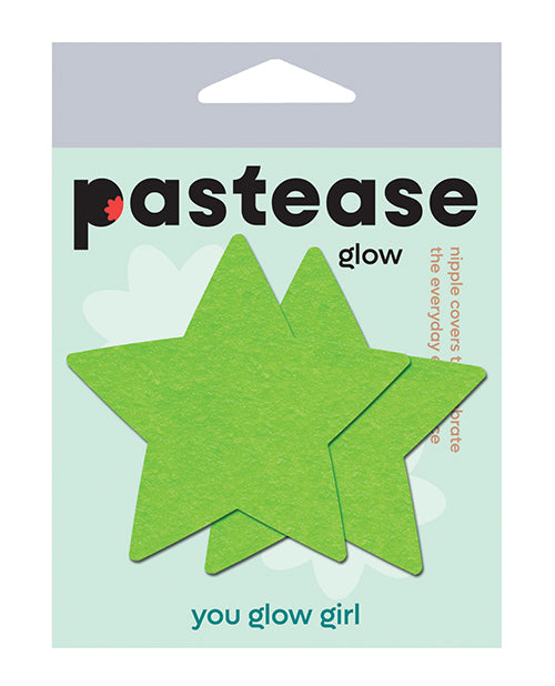 Pastease Star - Glow in the Dark Green O/S