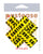 Pastease Caution Cross - Black/Yellow O/S