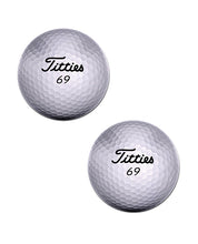 Pastease Titties Golf Ball - Black/White O/S